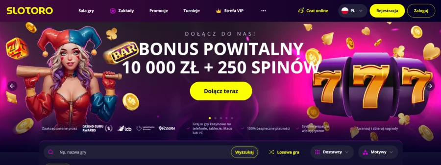 slotoro-casino-oficjalna-strona